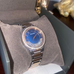 Bulova Two Toned Stainless Steel Watch